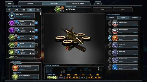 Игра Forged Battalion, скриншот