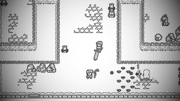 Игра Forgotten Cave: Roguelite Dungeon Crawler, скриншот