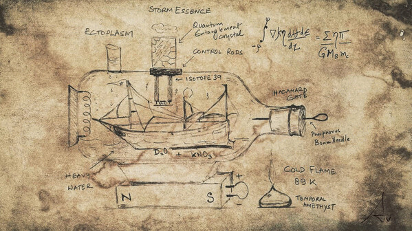 Игра Forgotten Seas, скриншот