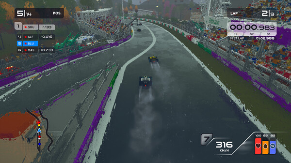 Игра Formula Legends, скриншот