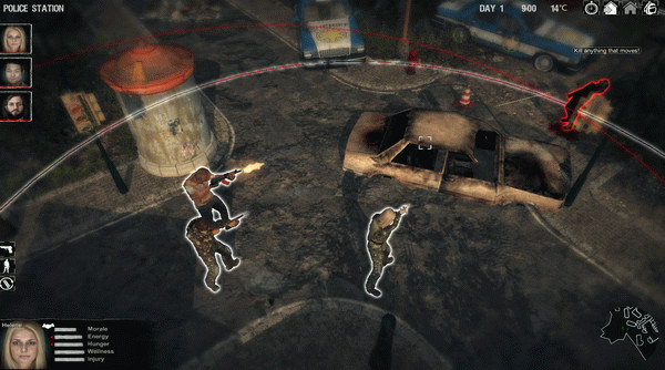 Игра Forsaken Fortress Strategy, скриншот