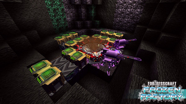 Игра FortressCraft Evolved: Frozen Factory Expansion, скриншот
