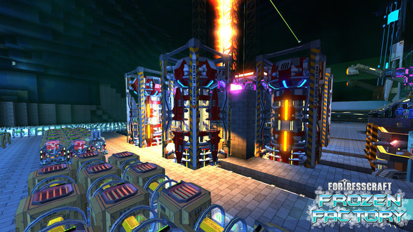 Игра FortressCraft Evolved: Frozen Factory Expansion, скриншот