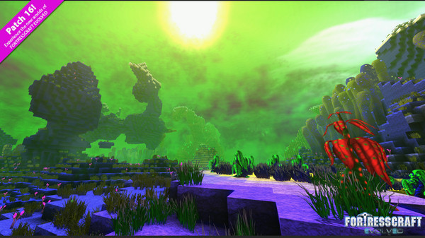 Игра FortressCraft Evolved!, скриншот