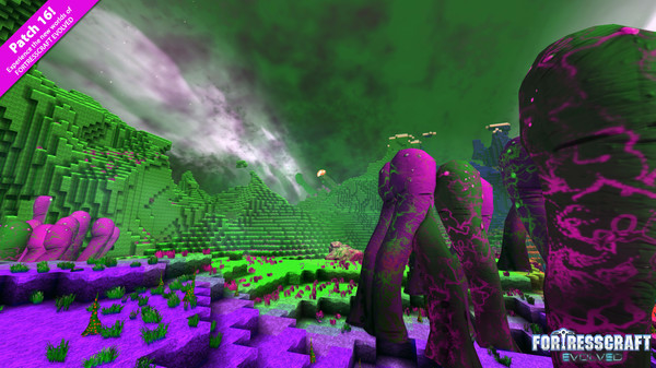 Игра FortressCraft Evolved!, скриншот