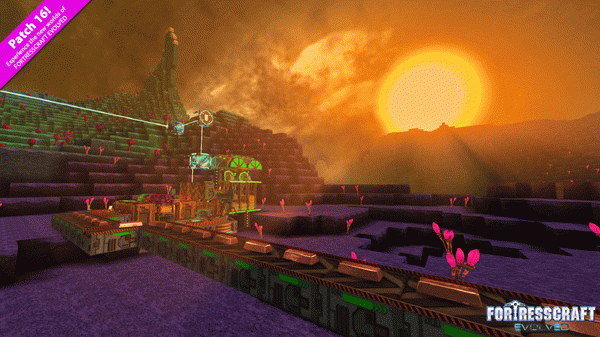 Игра FortressCraft Evolved!, скриншот