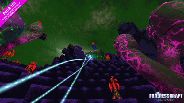 Игра FortressCraft Evolved!, скриншот