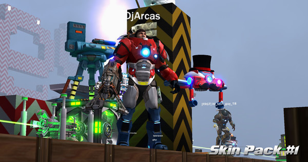 Игра FortressCraft Evolved: Skin Pack #1, скриншот