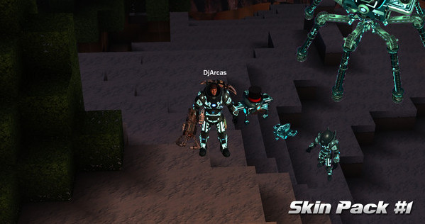 Игра FortressCraft Evolved: Skin Pack #1, скриншот
