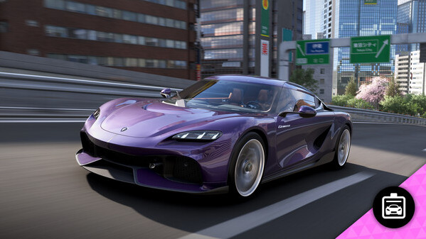 Игра Forza Horizon 6 2024 Koenigsegg Gemera, скриншот