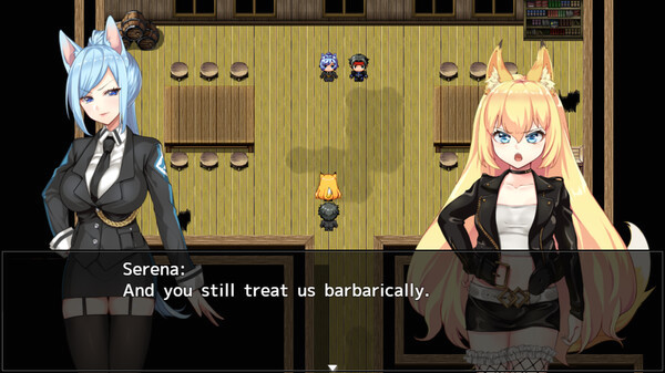 Игра Fox Girls Never Play Dirty, скриншот