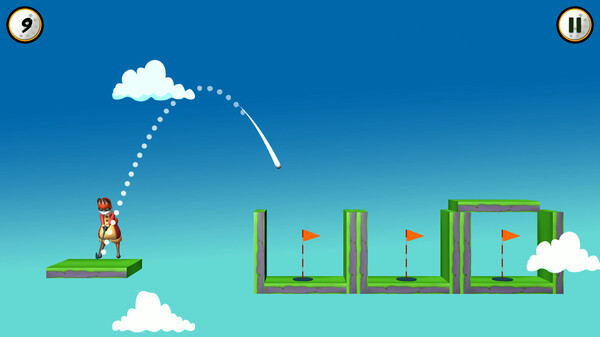 Игра Fox Golf, скриншот