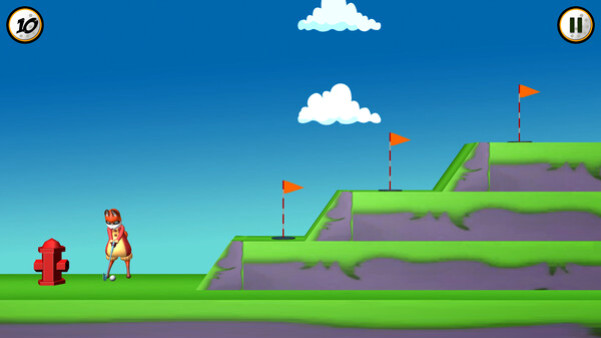Игра Fox Golf, скриншот