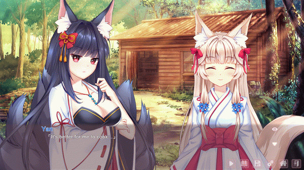 Игра Fox Hime Zero, скриншот