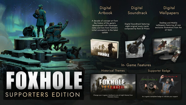 Игра Foxhole - Supporters Edition, скриншот