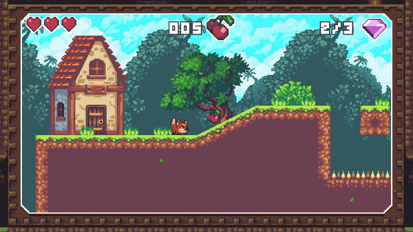 Игра FoxyLand, скриншот