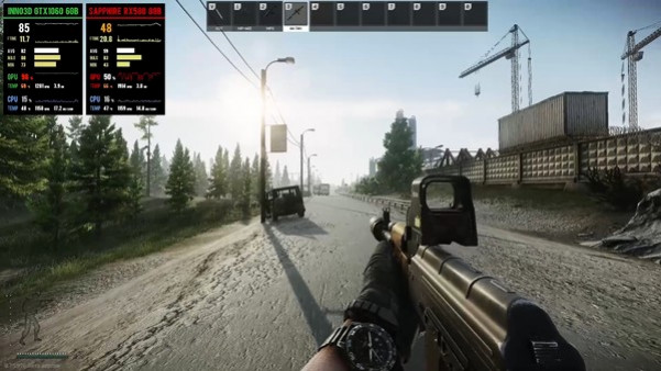 Игра FPS Monitor – hardware in-game & desktop overlays, скриншот