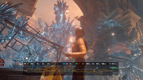 Игра FPS Monitor – hardware in-game & desktop overlays, скриншот