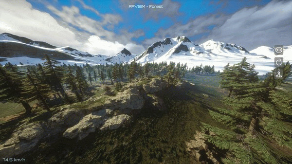 Игра FPVSIM Drone Simulator, скриншот