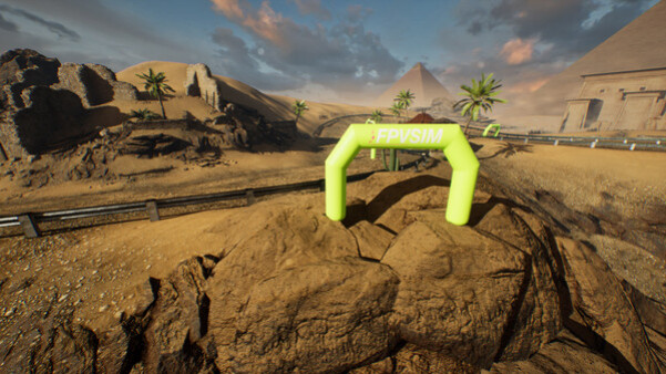 Игра FPVSIM Drone Simulator, скриншот