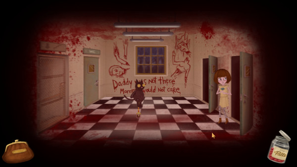 Игра Fran Bow, скриншот