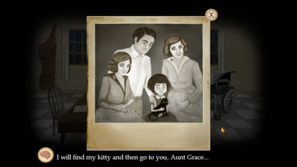 Игра Fran Bow, скриншот