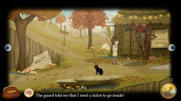 Игра Fran Bow, скриншот