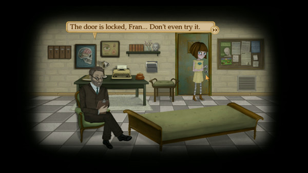 Игра Fran Bow, скриншот
