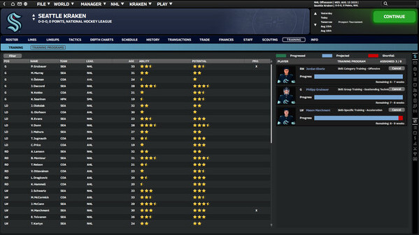 Игра Franchise Hockey Manager 12, скриншот