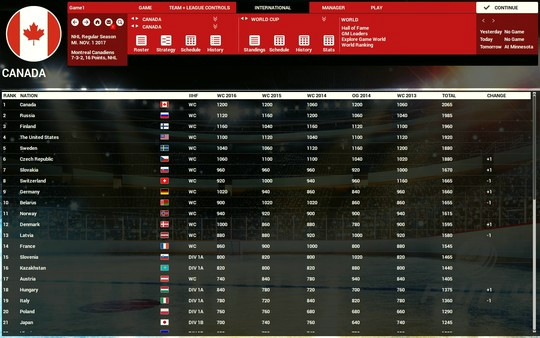 Игра Franchise Hockey Manager 4, скриншот