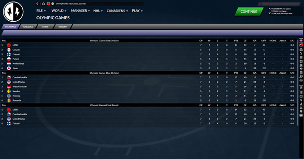 Игра Franchise Hockey Manager 7, скриншот