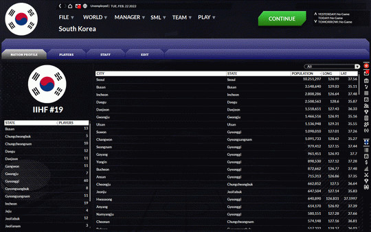 Игра Franchise Hockey Manager 8, скриншот