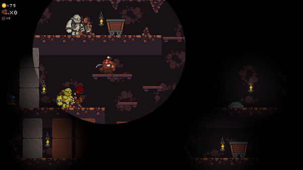 Игра Frank the Miner, скриншот