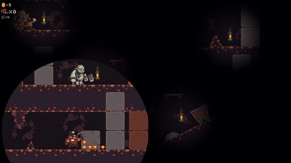 Игра Frank the Miner, скриншот