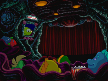 Игра Freddi Fish 2: The Case of the Haunted Schoolhouse, скриншот