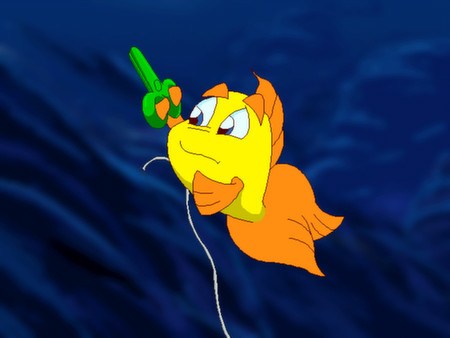 Игра Freddi Fish 2: The Case of the Haunted Schoolhouse, скриншот