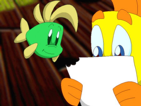 Игра Freddi Fish 4: The Case of the Hogfish Rustlers of Briny Gulch, скриншот