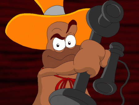 Игра Freddi Fish 4: The Case of the Hogfish Rustlers of Briny Gulch, скриншот