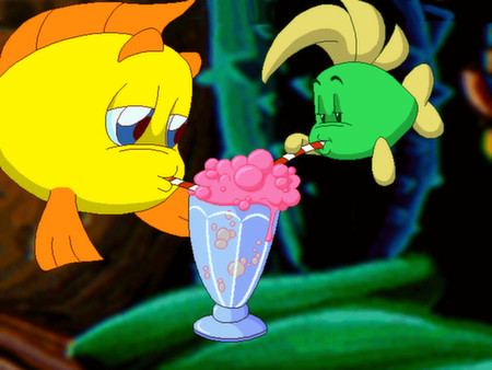 Игра Freddi Fish 4: The Case of the Hogfish Rustlers of Briny Gulch, скриншот