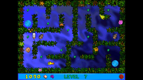 Игра Freddi Fish and Luther's Maze Madness, скриншот