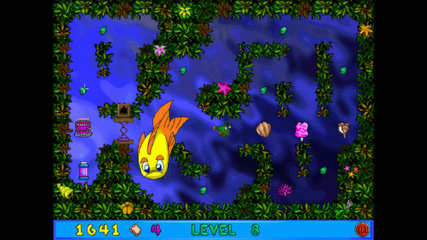 Игра Freddi Fish and Luther's Maze Madness, скриншот