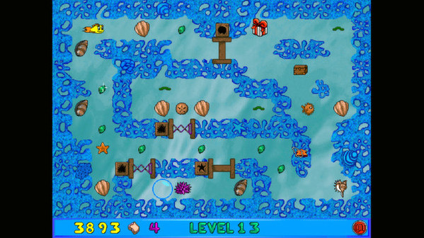 Игра Freddi Fish and Luther's Maze Madness, скриншот