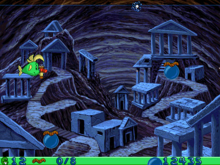 Игра Freddi Fish and Luther's Water Worries, скриншот