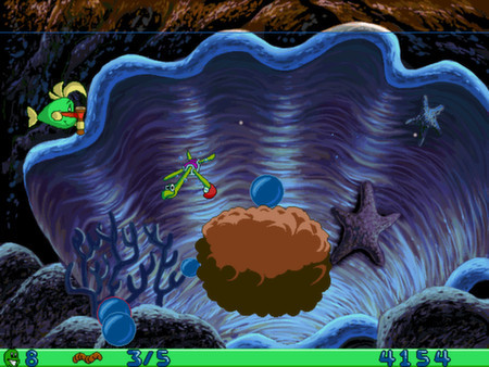 Игра Freddi Fish and Luther's Water Worries, скриншот