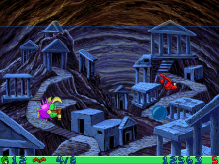 Игра Freddi Fish and Luther's Water Worries, скриншот