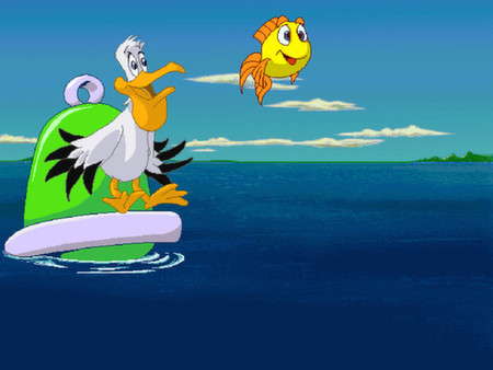 Игра Freddi Fish and the Case of the Missing Kelp Seeds, скриншот