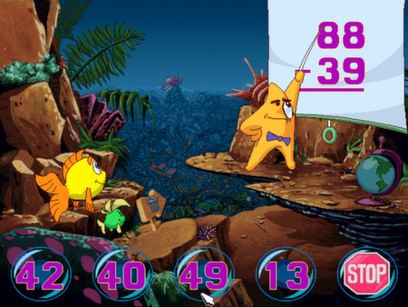 Игра Freddi Fish and the Case of the Missing Kelp Seeds, скриншот