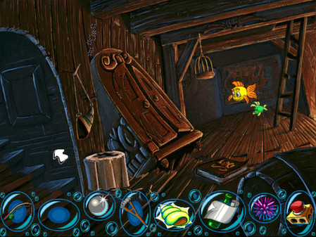 Игра Freddi Fish and the Case of the Missing Kelp Seeds, скриншот