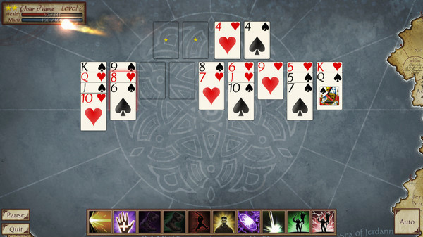 Игра FreeCell Quest, скриншот