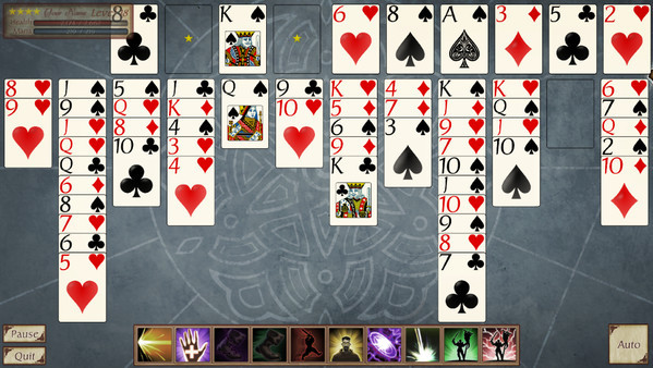 Игра FreeCell Quest, скриншот